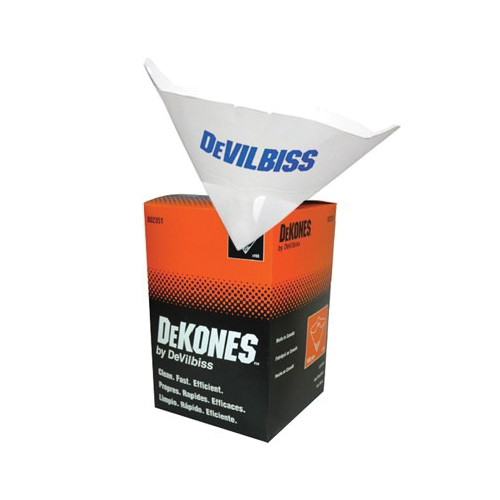 DEVILBISS DeKones 802852 Lint-Free Premium Paint Strainer, 125 um Filter, Nylon