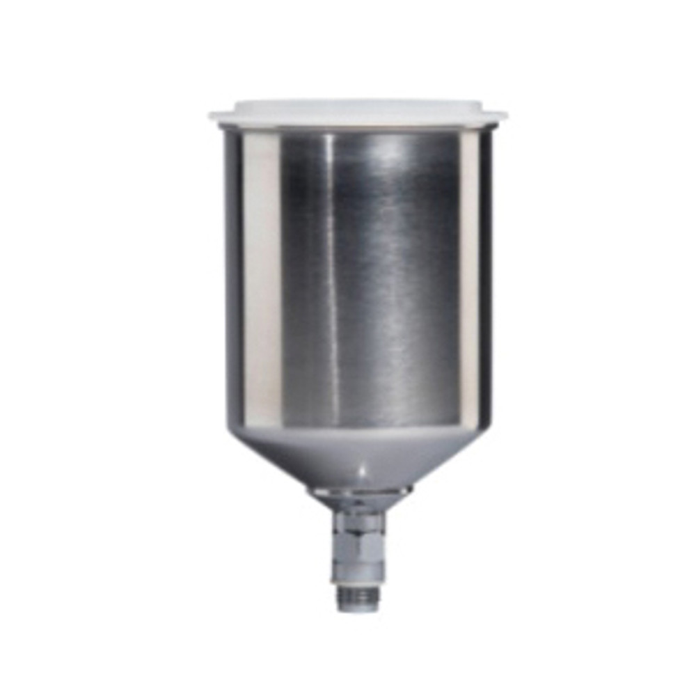 DEVILBISS 803609 Gravity Cup, 250 cc Capacity, Aluminum, For Use With: StartingLine Touch-Up Gravity Guns