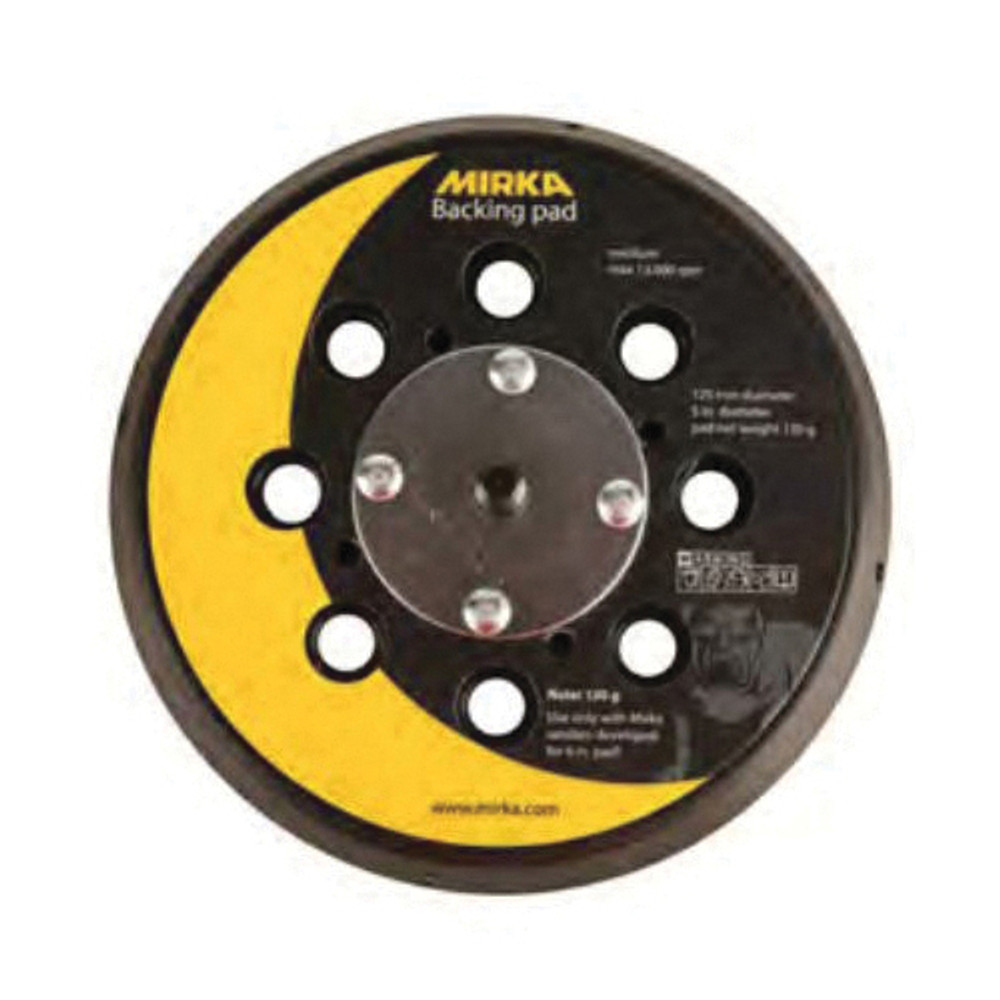 MIRKA 106 Back-Up Pad, 6 in Dia