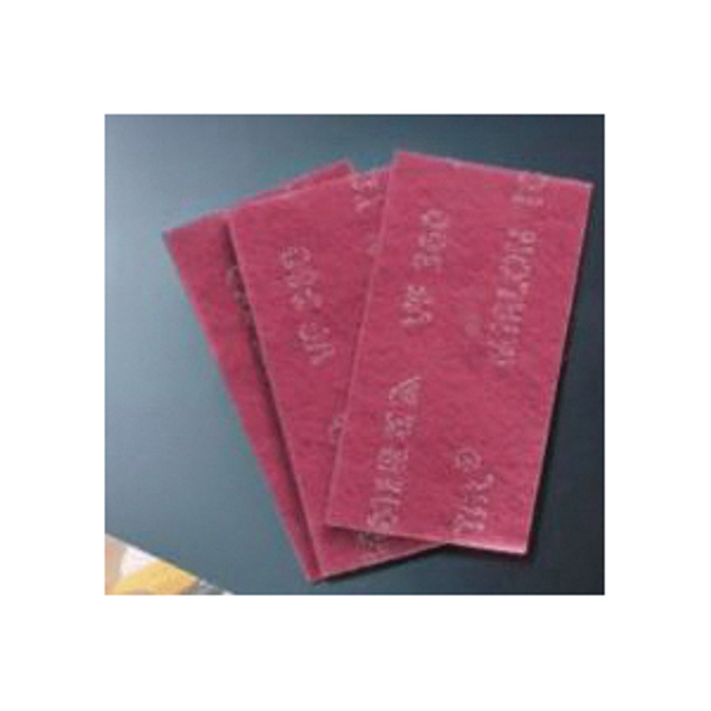 MIRKA Mirlon Total 18-118-449 Scuff Pad, 9 in L, 4-1/2 in W, 2500 Grit, Micro Fine Grit, Silicon Carbide Abrasive