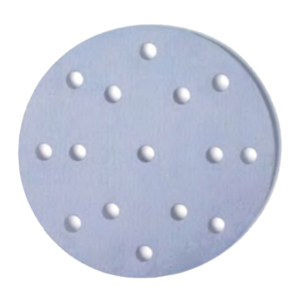 MIRKA Q.Silver 2B Series 2B-622-080 Disc, 6 in Dia, P80 Grit, Aluminum Oxide Abrasive, Paper Backing, Best Tier