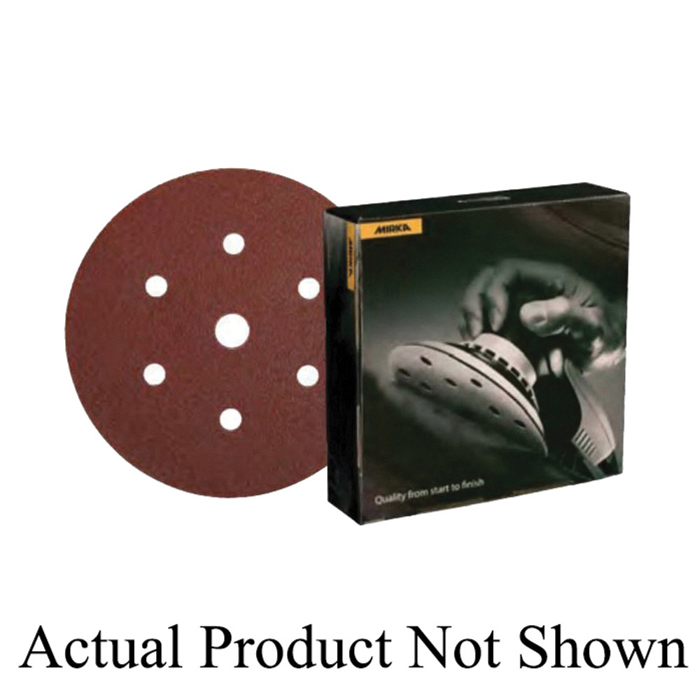 MIRKA 40 Series 40-663-080 Grip File Sheet, 16-1/2 in L, 2-3/4 in W, 80 Grit, Aluminum Oxide Abrasive, Better Tier