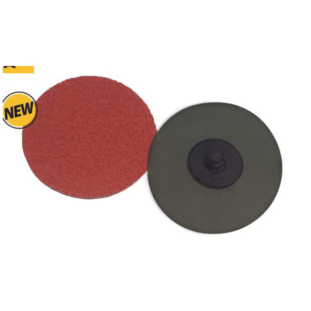 MIRKA Ultra X 66-201-036 Mini Grinding Disc, 2 in Dia, 36 Grit, Ceramic Alumina Abrasive, Resin Fiber Backing