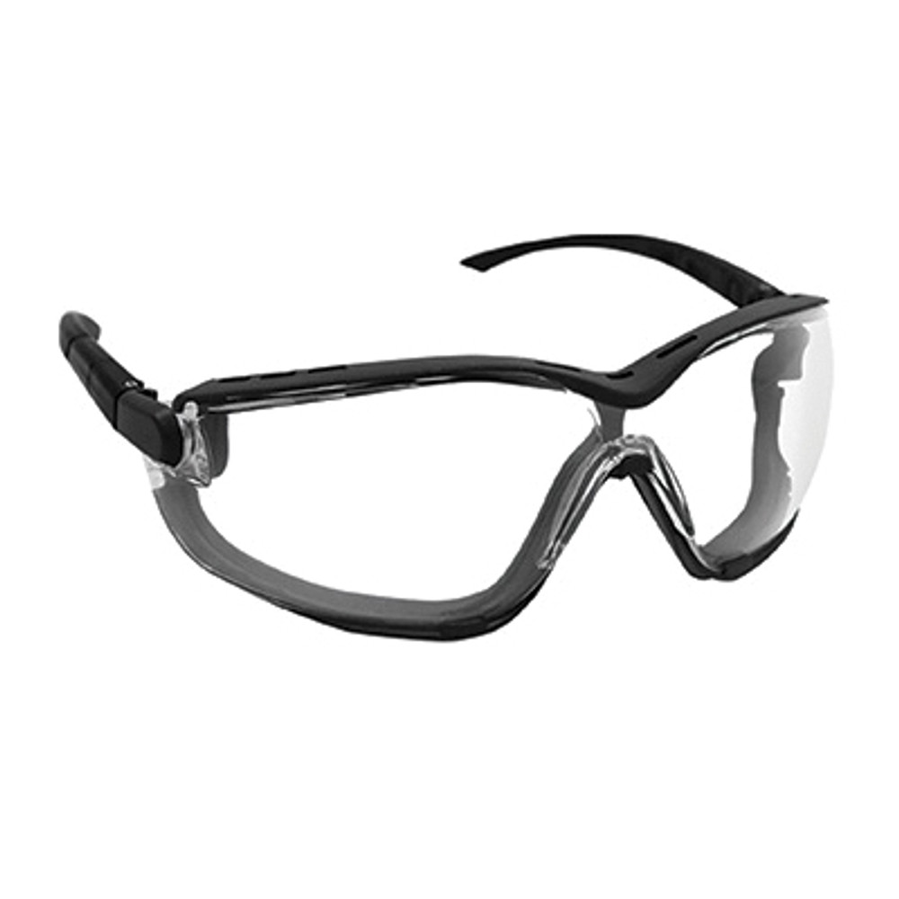SAS Safety Corp Gloggles 5103 Safety Goggles, Lightweight Lens, Clear Lens, Anti-Fog, Scratch-Resistant Lens