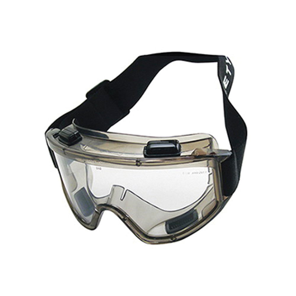 SAS Safety Corp 5106 Deluxe Goggles, Clear Lens, Anti-Fog, Scratch-Resistant Lens