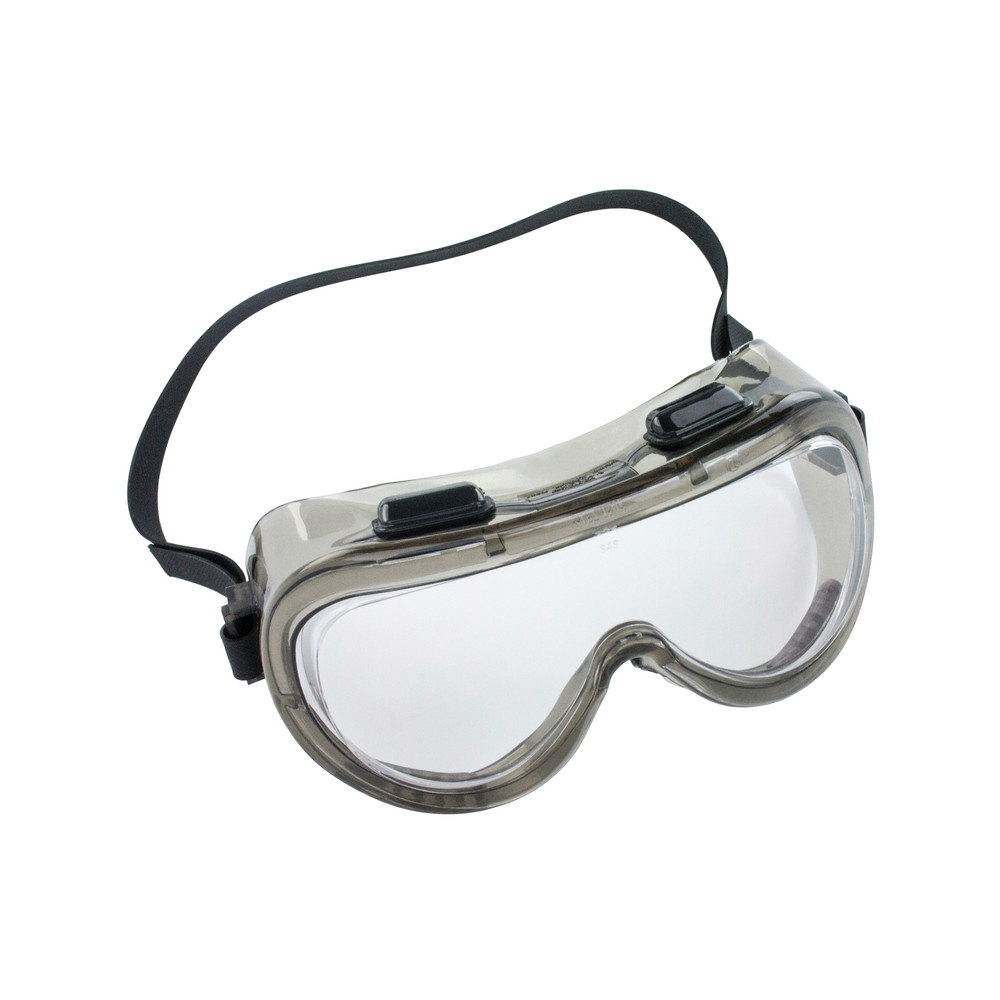 SAS Safety Corp 5110 Overspray Goggles, Clear Lens, Anti-Fog, Scratch-Resistant Lens
