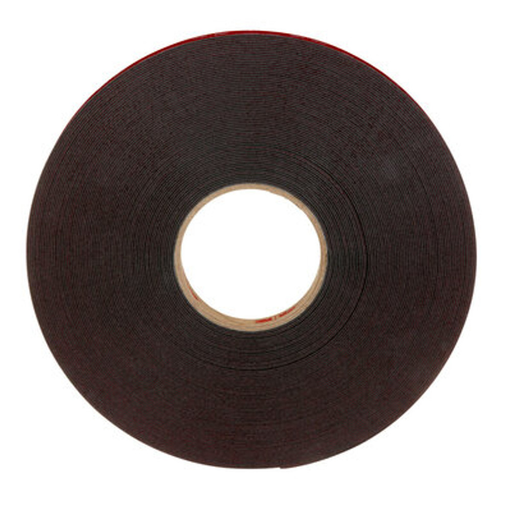 3M VHB Tape 5952, Black, 1/4 in x 984 yd, 45 mil, Levelwound, 1 Roll/Case