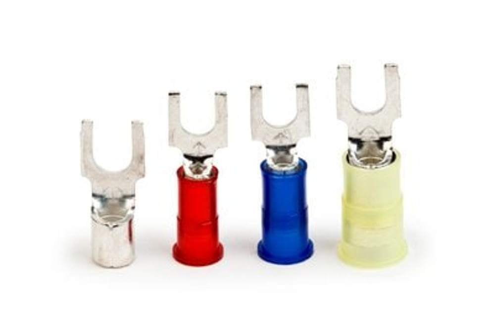 3M Vinyl Insulated Butted Seam Ring Tongue Terminal 13-14S-P,
standard-style ring tongue fits around the stud