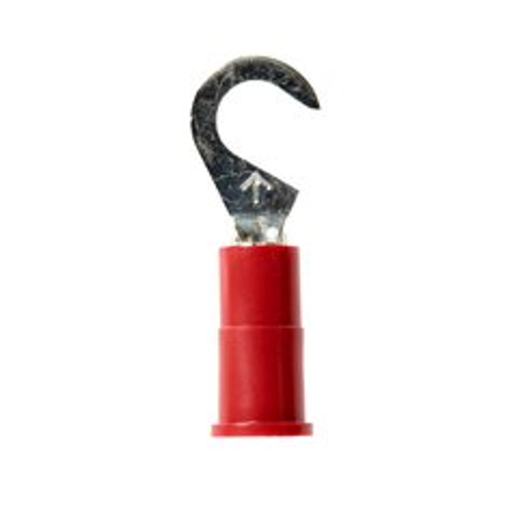 3M Vinyl Insulated Butted Seam Hook Tongue Terminal 41-10-P, 1000/case