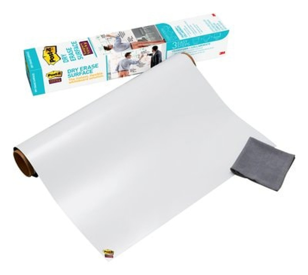 Post-it Super Sticky Dry Erase Surface DEF3x2, 2 ft x 3 ft (60.9 cm x 91.4 cm)