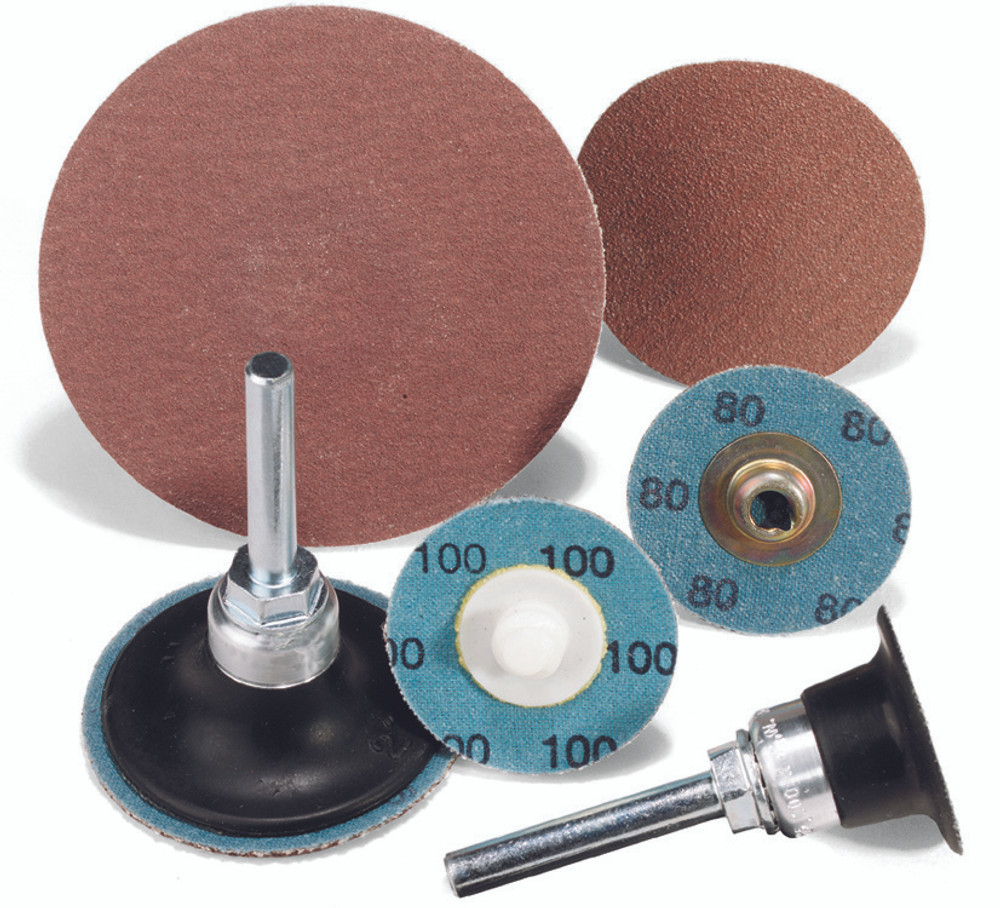 Zirconium Laminated Discs,3Z  Zirconium with Grinding Aid High Performance Laminated Disc for Stainless and Aluminum,  Sait-Lok-R 56274