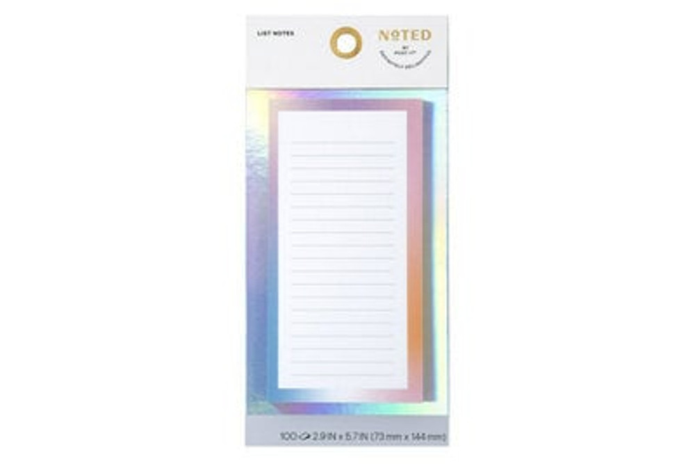 Post-it Mini List Notes NTD9-34-1, 2.9 in x 3.8 in (73 mm x 96.5 mm)