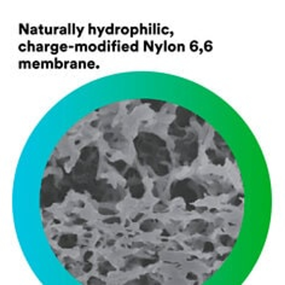 3M LifeASSURE EMZ Series Electronics Grade Filter, EMZ004F03CH, 30 in,
0.04 um, 222/Spear, Silicone, 6/Case