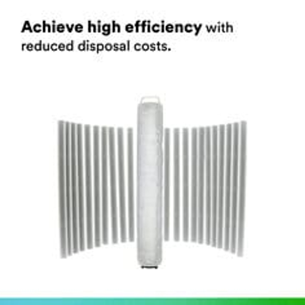 3M 740 Series Filter Cartridge CTG-744B, 740B40PP005B1, 7 in x 40 in, 5
um, Nitrile, 1/Case