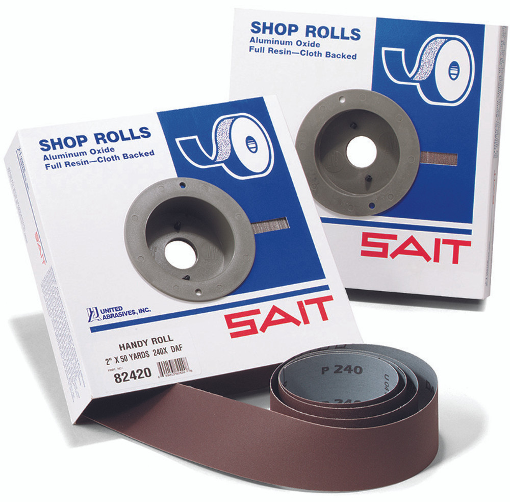 Shop Rolls,Industrial Roll  EA-F Shop Rolls,  2" x 50 yards Industrial Roll 80830