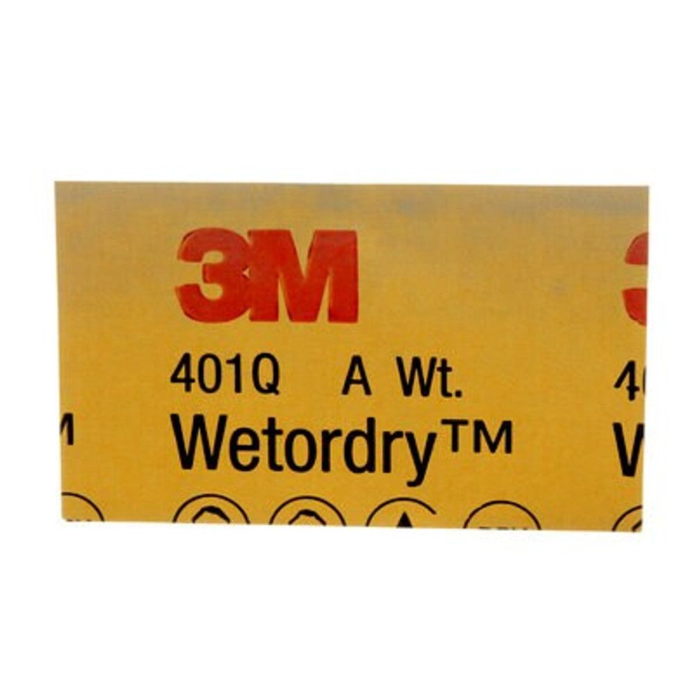 3M Wetordry Paper Sheet, 35344, 2000 Grit, 2 3/4 in x 4 1/2 in, 50
sheets per pack, 5 packs per case