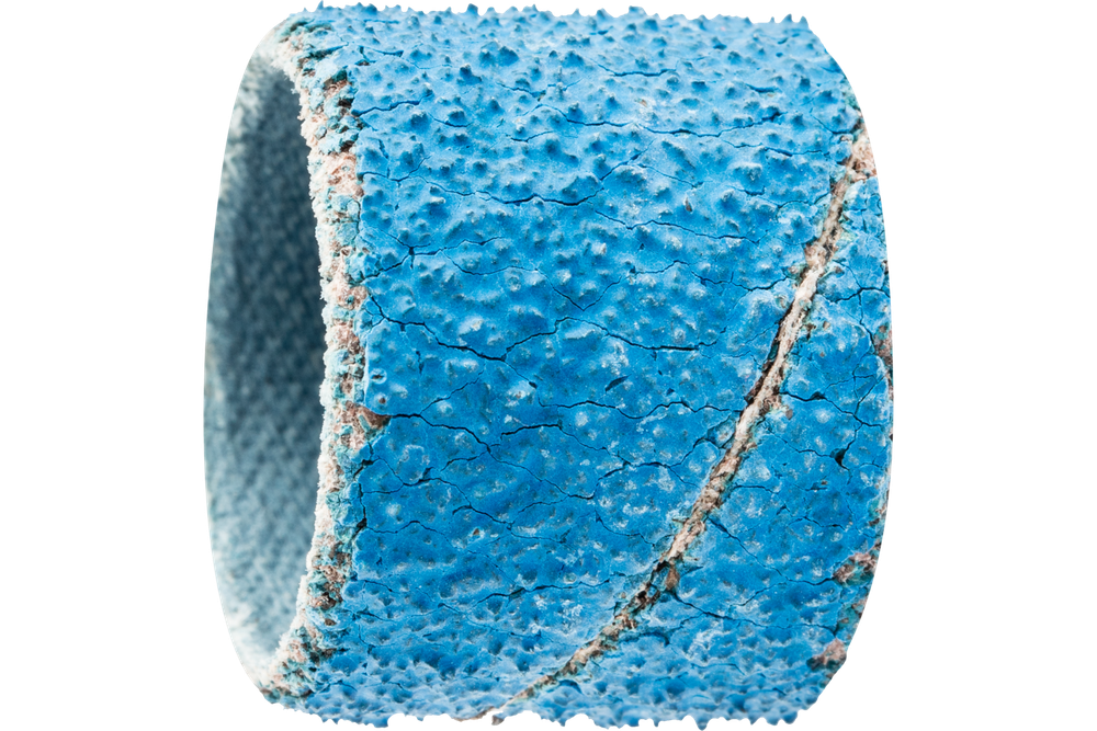 PFERD Spiral Band, 7/8" x 3/4, Cylindrical Shape, 50 Grit, Zirconia aluminum Z-COOL
