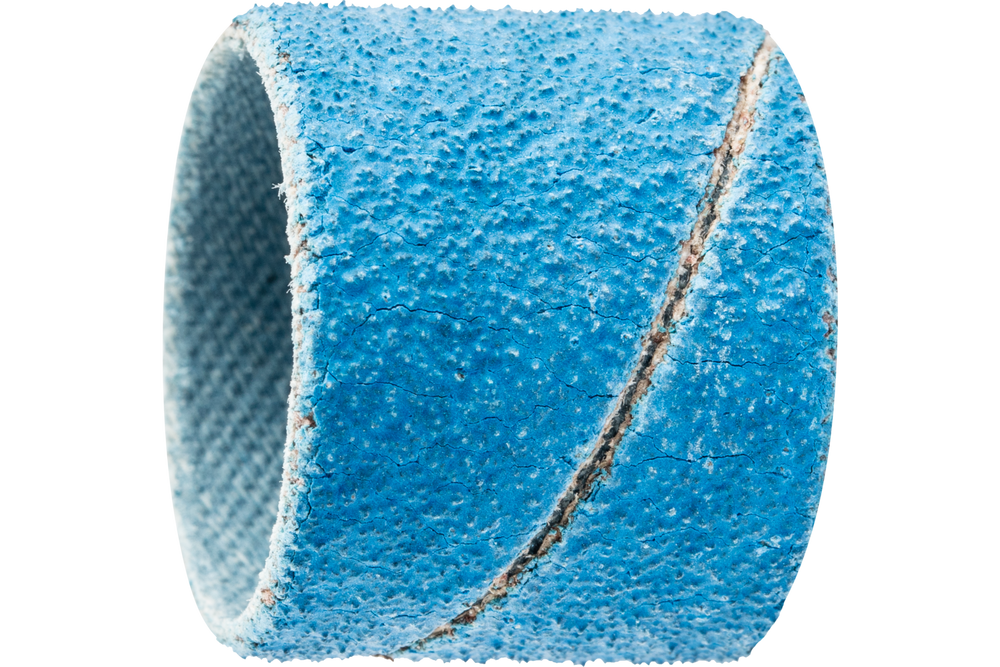 PFERD Spiral Band, 7/8" x 3/4, Cylindrical Shape, 80 Grit, Zirconia aluminum Z-COOL