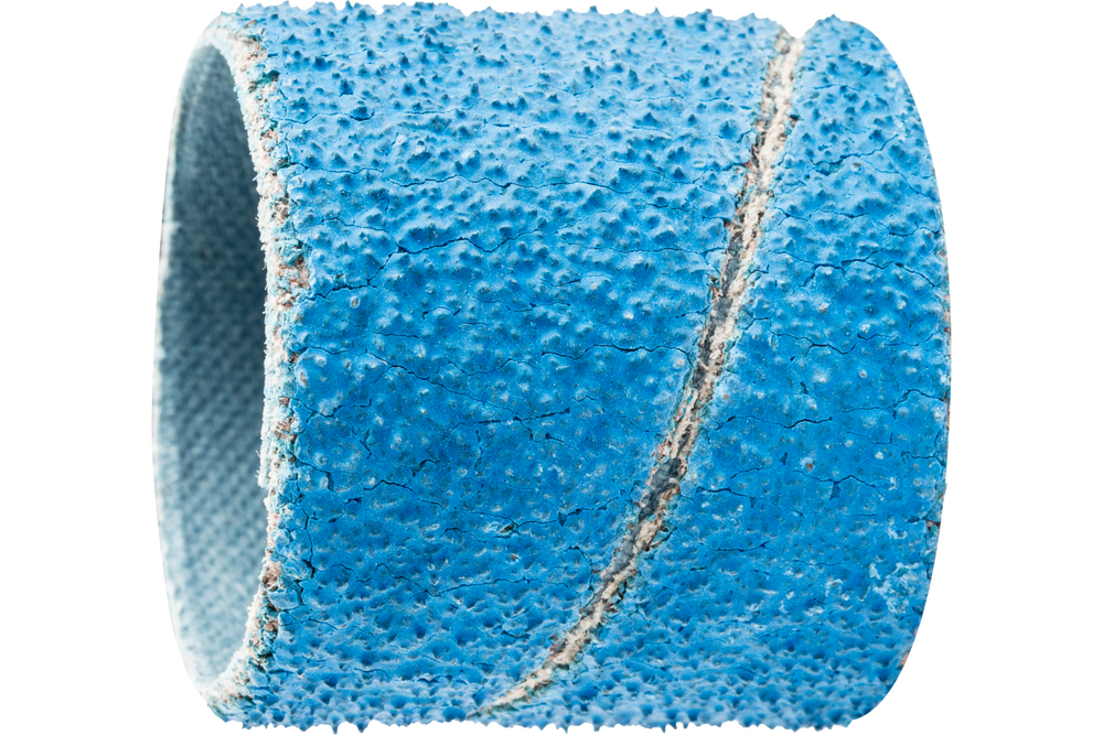 PFERD Spiral Band, 1-1/8" x 1-1/8, Cylindrical Shape,50 Grit, Zirconia aluminum Z-COOL