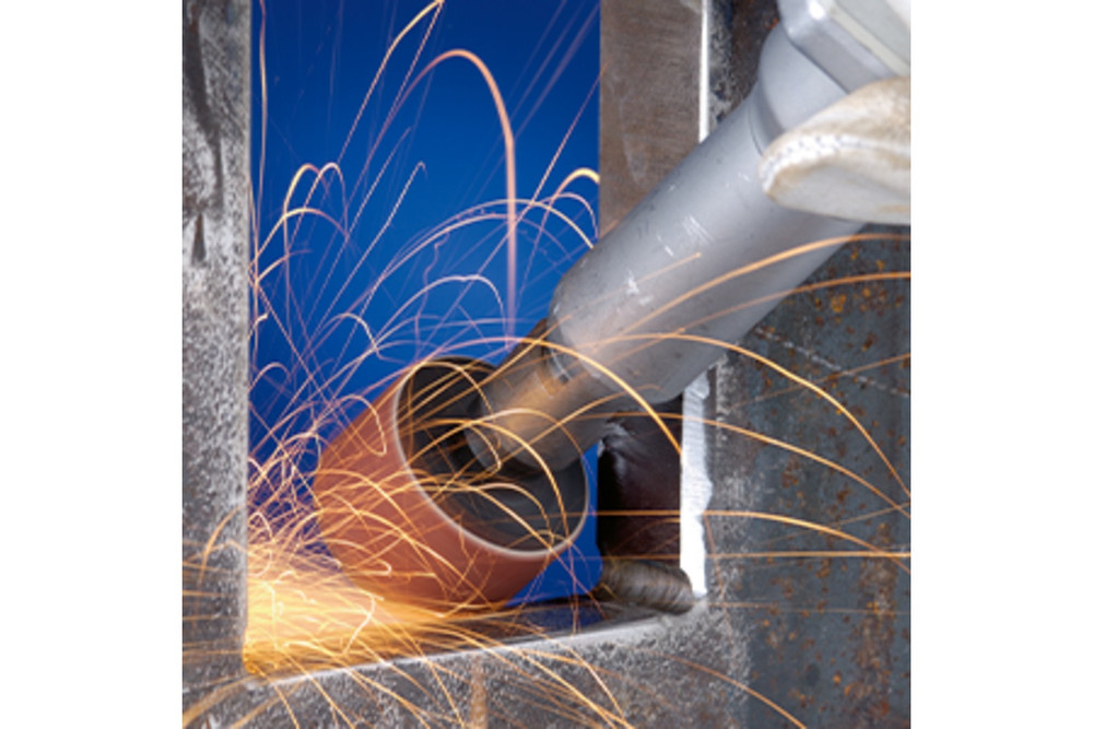 PFERD Spiral Band, 1-3/4" x 1-1/8, Cylindrical Shape, 50 Grit, Aluminum oxide