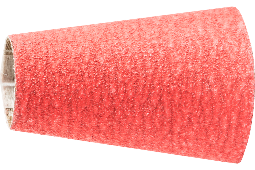 PFERD Spiral Band, 1-1/2" x 7/8 x 2-3/8, Tapered Shape, 120 Grit, Ceramic oxide CO-COOL