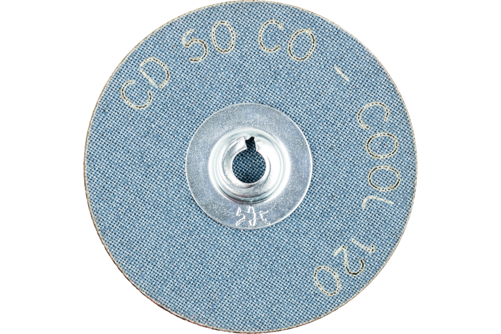 PFERD COMBIDISC® Abrasive Disc, 2" Dia, Type CD, 120 Grit, Ceramic oxide CO-COOL