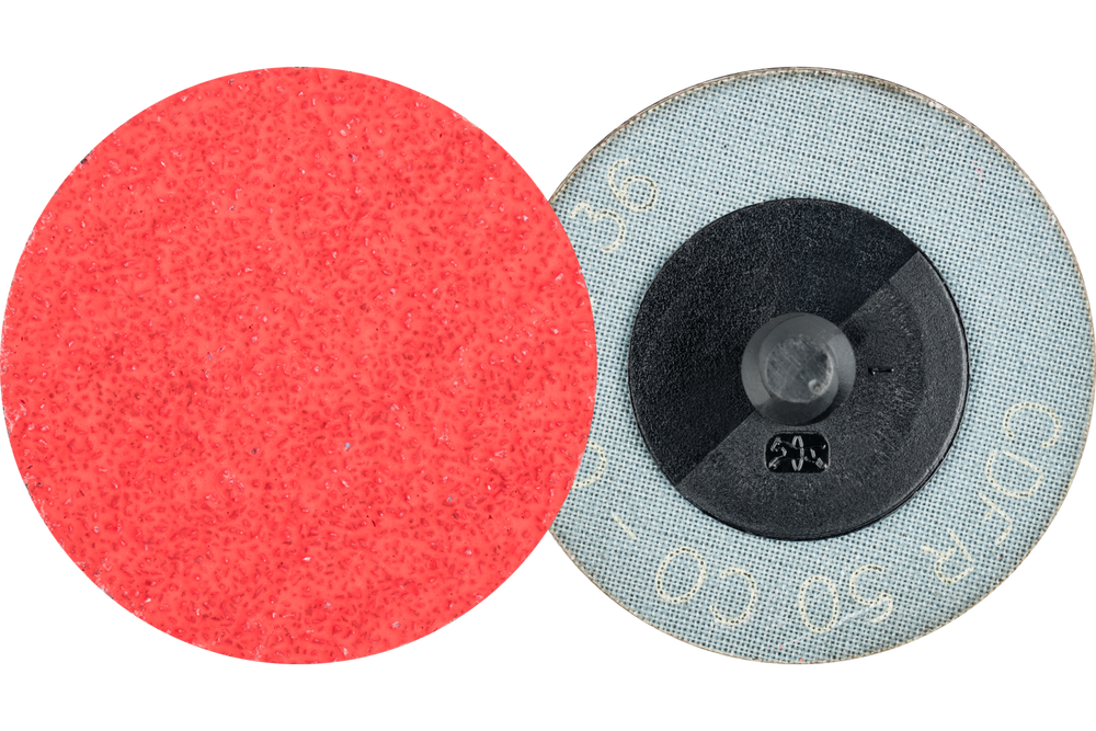 PFERD COMBIDISC® Abrasive Disc, 2" Dia, Type CDR, 36 Grit, Ceramic oxide CO-COOL