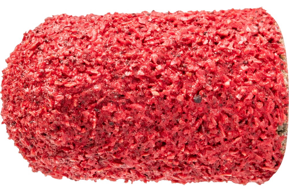 PFERD POLICAP® Seamless Abrasive Cap, 9/32" x 1/2, Shape G, 80 Grit, Ceramic CO-COOL