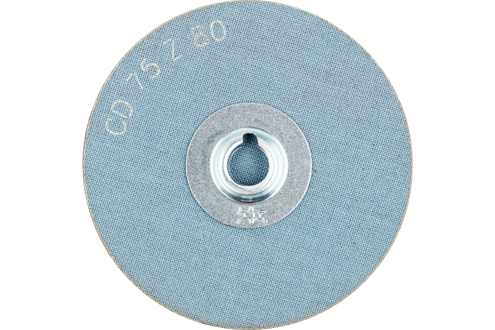 PFERD COMBIDISC® Abrasive Disc, 3" Dia, Type CD, 80 Grit, Zirconia aluminum