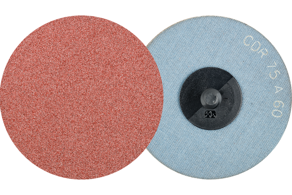 PFERD COMBIDISC® Abrasive Disc, 3" Dia, Type CDR, 60 Grit, Aluminum oxide