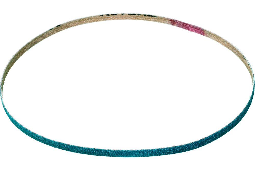 PFERD Abrasive File Belt, 18" x 1/4, 80 Grit, Zirconia