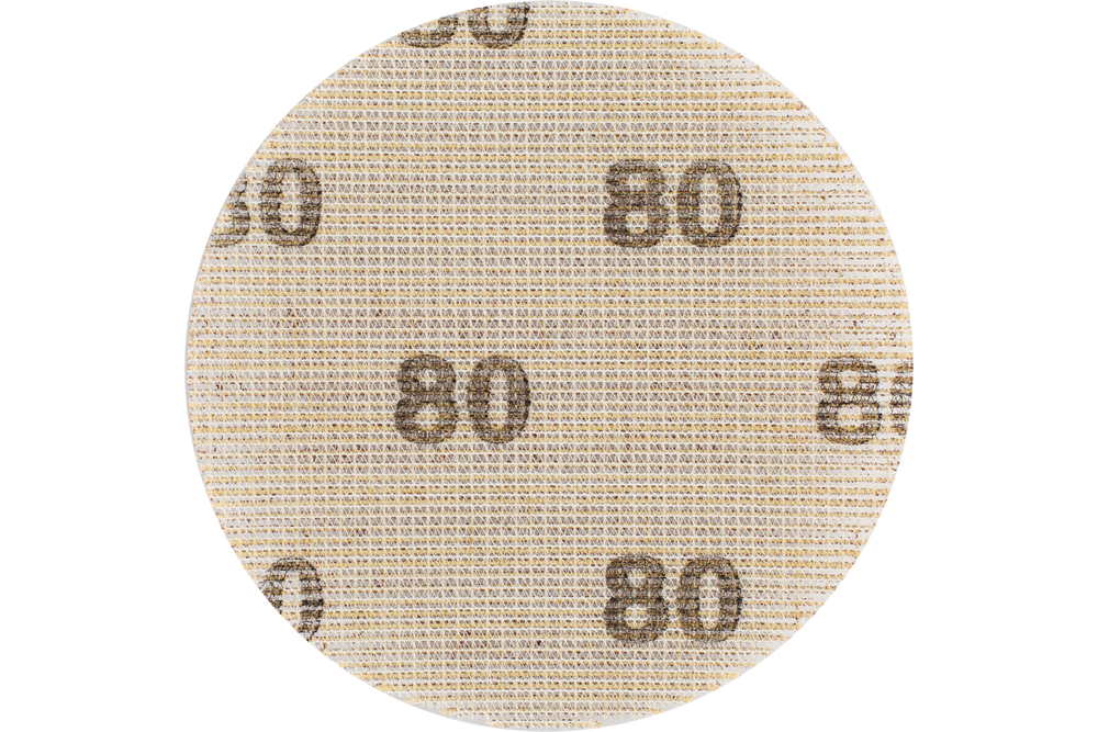 PFERD Velcro-Backed Abrasive Disc NET Type, 5" Diameter, 80 Grit, Aluminum oxide