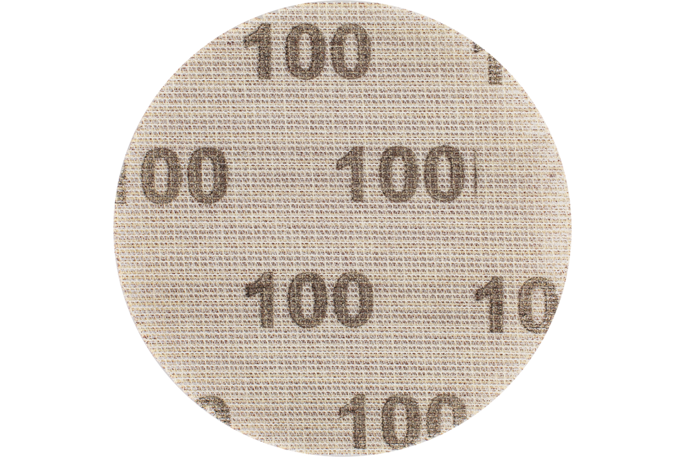 PFERD Velcro-Backed Abrasive Disc NET Type, 5" Diameter, 100 Grit, Aluminum oxide