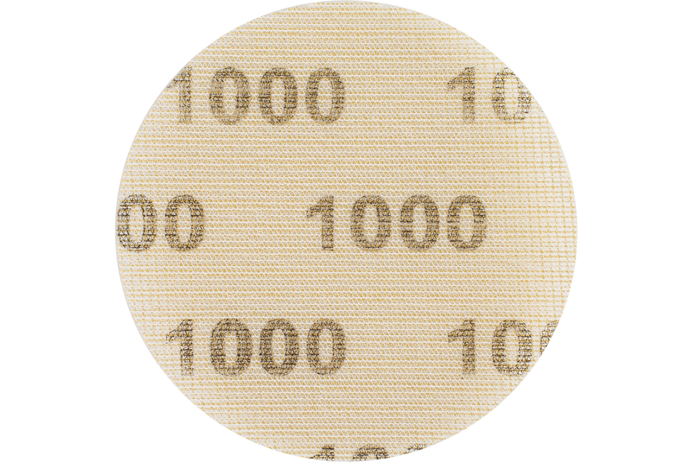 PFERD Velcro-Backed Abrasive Disc NET Type, 5" Diameter, 1000 Grit, Aluminum oxide