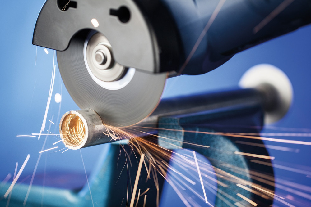 PFERD Cut-Off Wheel, 5" x .040 x 7/8, SG INOX, T1, Aluminum oxide