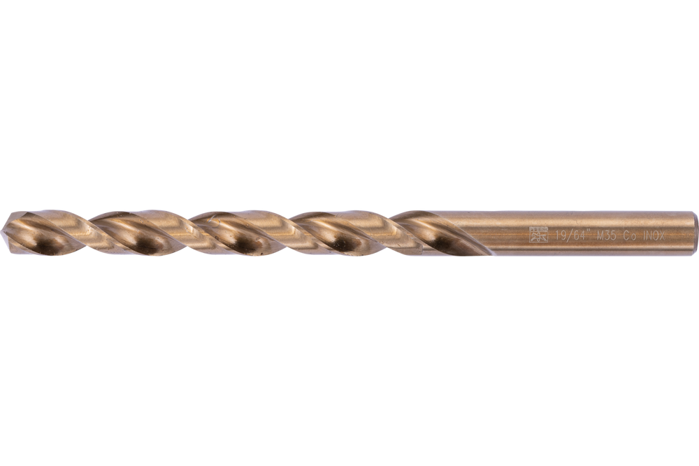PFERD HSS Twist Drill  19/64" M35 (Co5) INOX