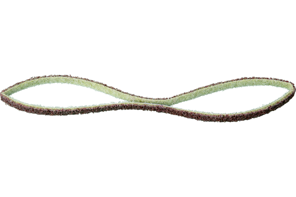 PFERD POLIVLIES® Surface Conditioning Belt, 18" x 1/4, 180 Grit, Medium, Aluminum oxide