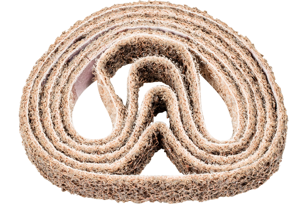 PFERD POLIVLIES® Surface Conditioning Belt, 12" x 1/2, 100 Grit, Coarse, Aluminum oxide