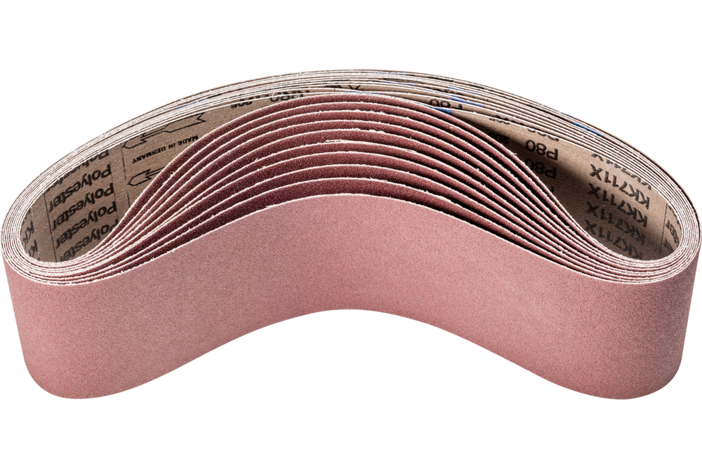 PFERD Abrasive Benchstand Belt, 36" x 4, 80 Grit, Aluminum oxide