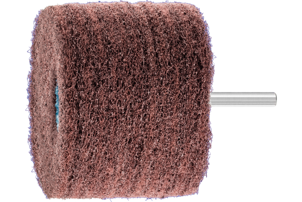 PFERD POLINOX® Mounted Flap Wheel, 3" x 2, 180 Grit, Axial, 1/4" Shank, Aluminum Oxide