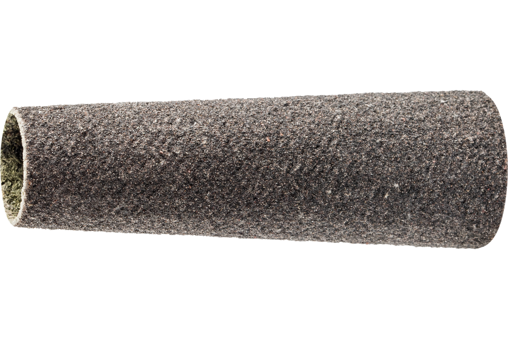 PFERD POLICAP® Seamless Abrasive Cone,5/16" x 3-3/8,3/16" Taper, 150 Grit, Aluminum oxide