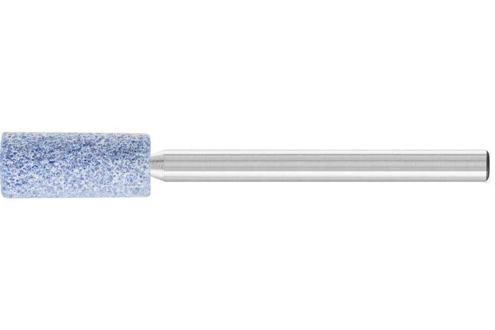 PFERD Vitrified Mounted Point, TOUGH, 1/4" x 1/2, 80 Grit,W163,Ceramic Oxide,1/8"Shank