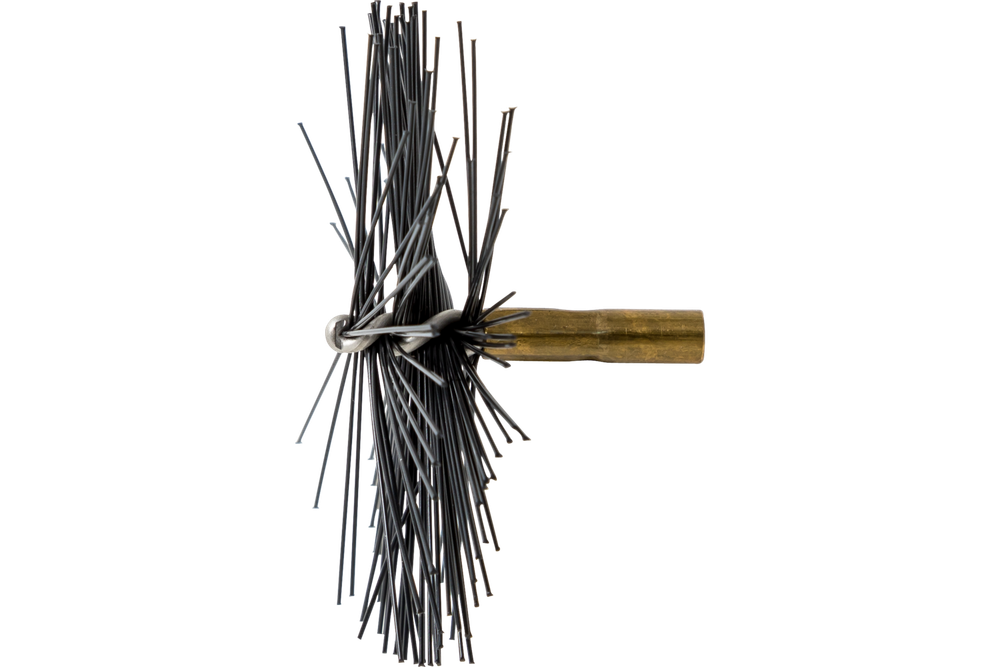 PFERD 2-1/4" Nylon 8-32 Threaded Tube Brush - For 2" Tube / Pipe I.D.
