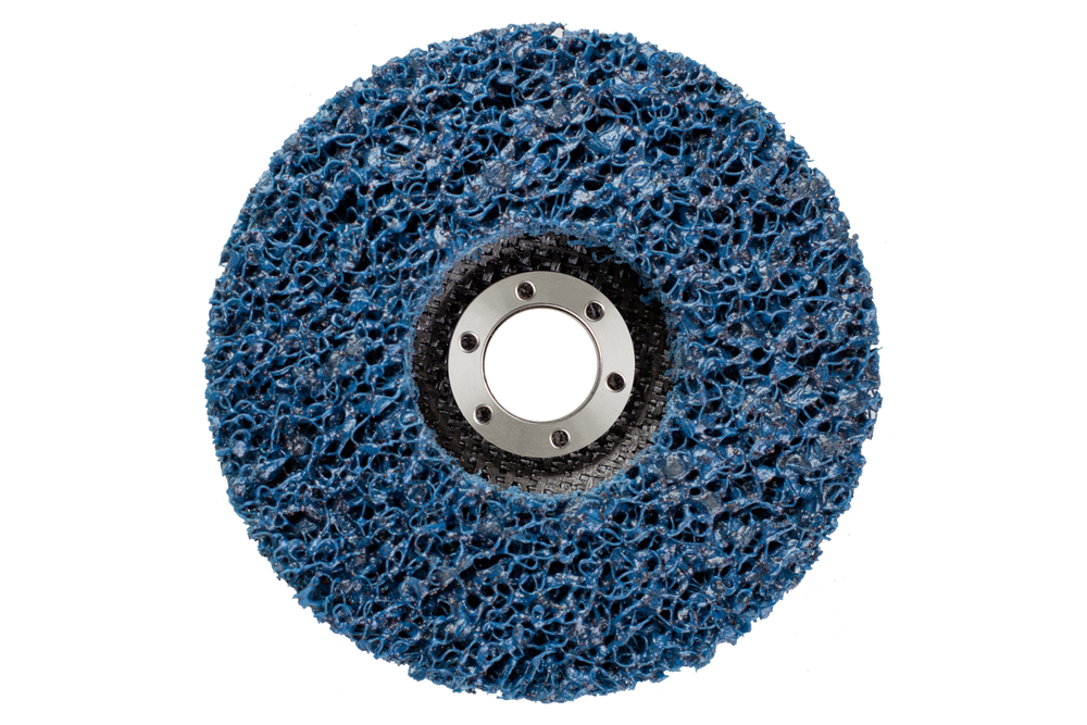 PFERD POLICLEAN® PLUS Disc, 5" x 1/2 x 7/8, T27, Flat, Aluminum oxide