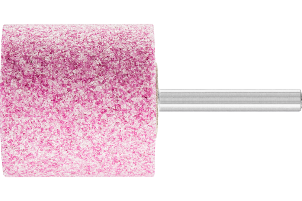 PFERD Vitrified Mounted Point, TOUGH,1-1/2" x 2, 80 Grit, W239,Ceramic Oxide,1/4"Shank