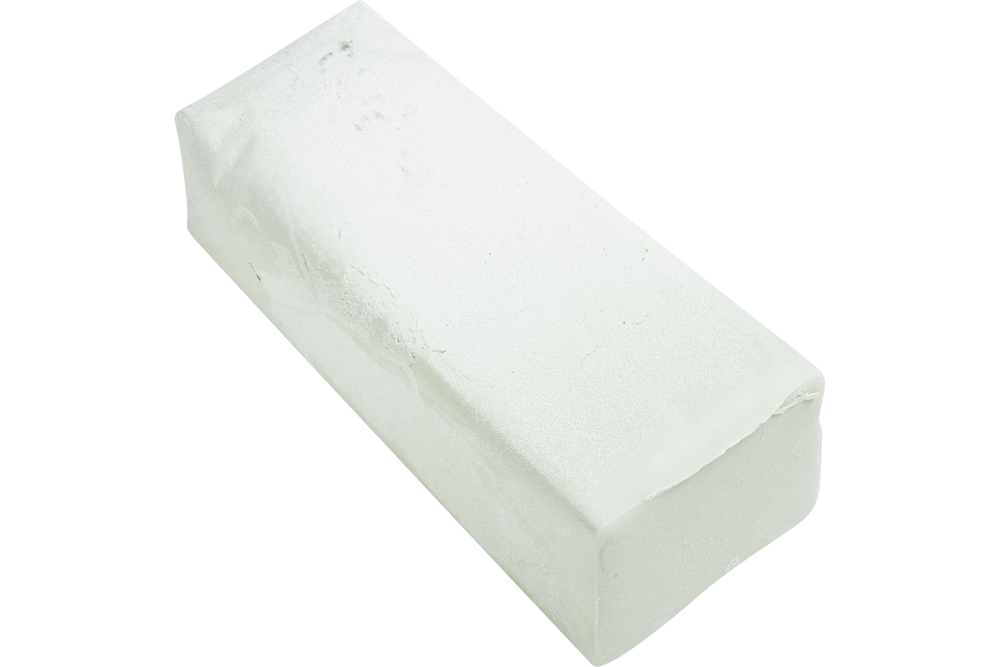 PFERD Large Polishing Paste Bar, 2-3/4"x2x5-1/2, Green, Pre-polish for Stainless and Steel