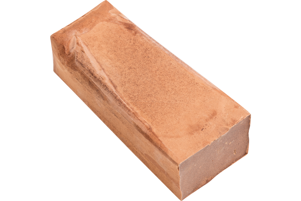 PFERD Large Polishing Paste Bar, 2-3/4"x2x5-1/2, Brown, Pre-polish for Non-Ferrous Metals