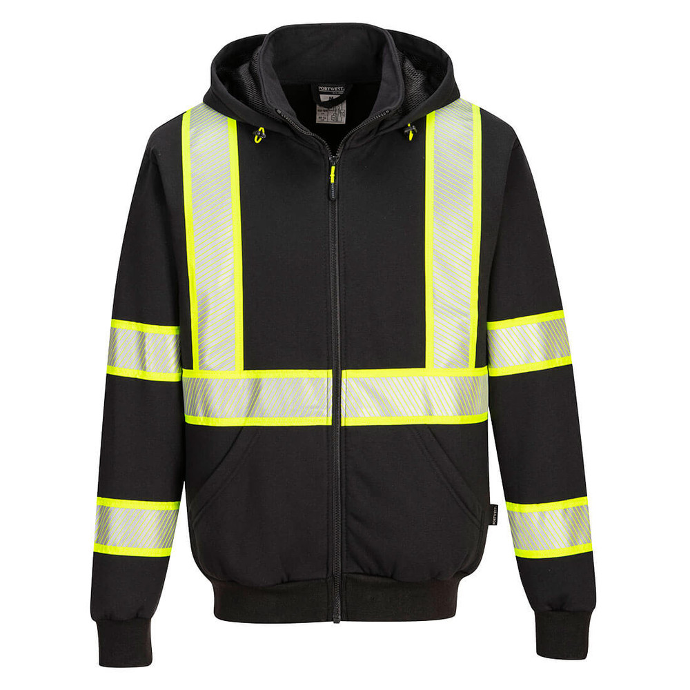 Portwest F143 Iona Plus Hoodie, Black