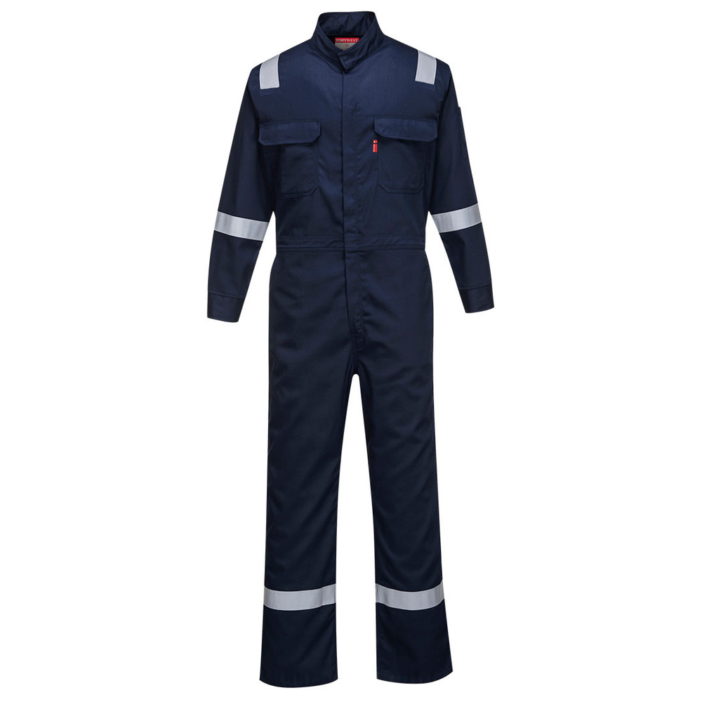 Portwest Bizflame 88/12 Iona Fire Resistant Coverall Navy