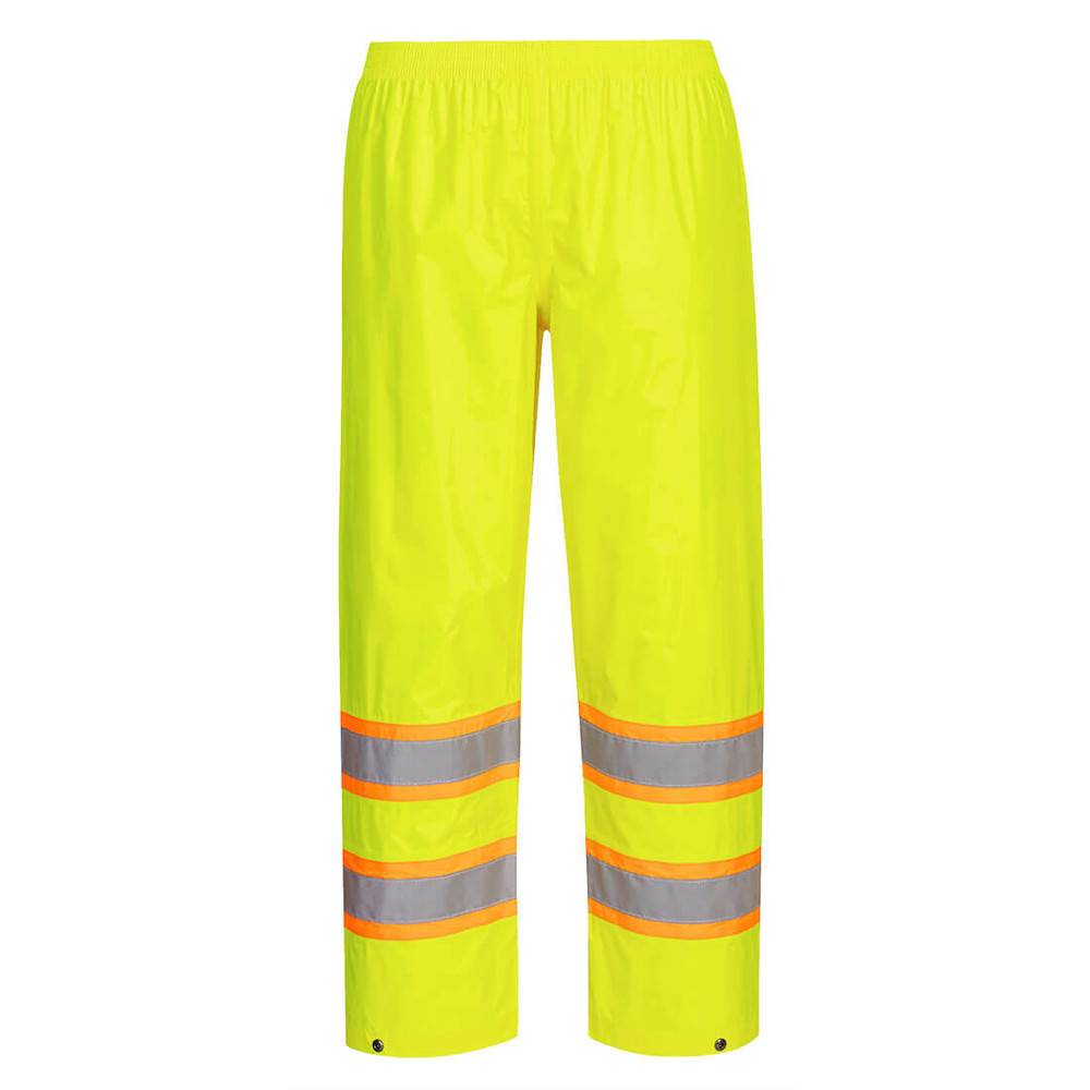 Portwest H447 Hi-Vis Rain Pants Yellow
